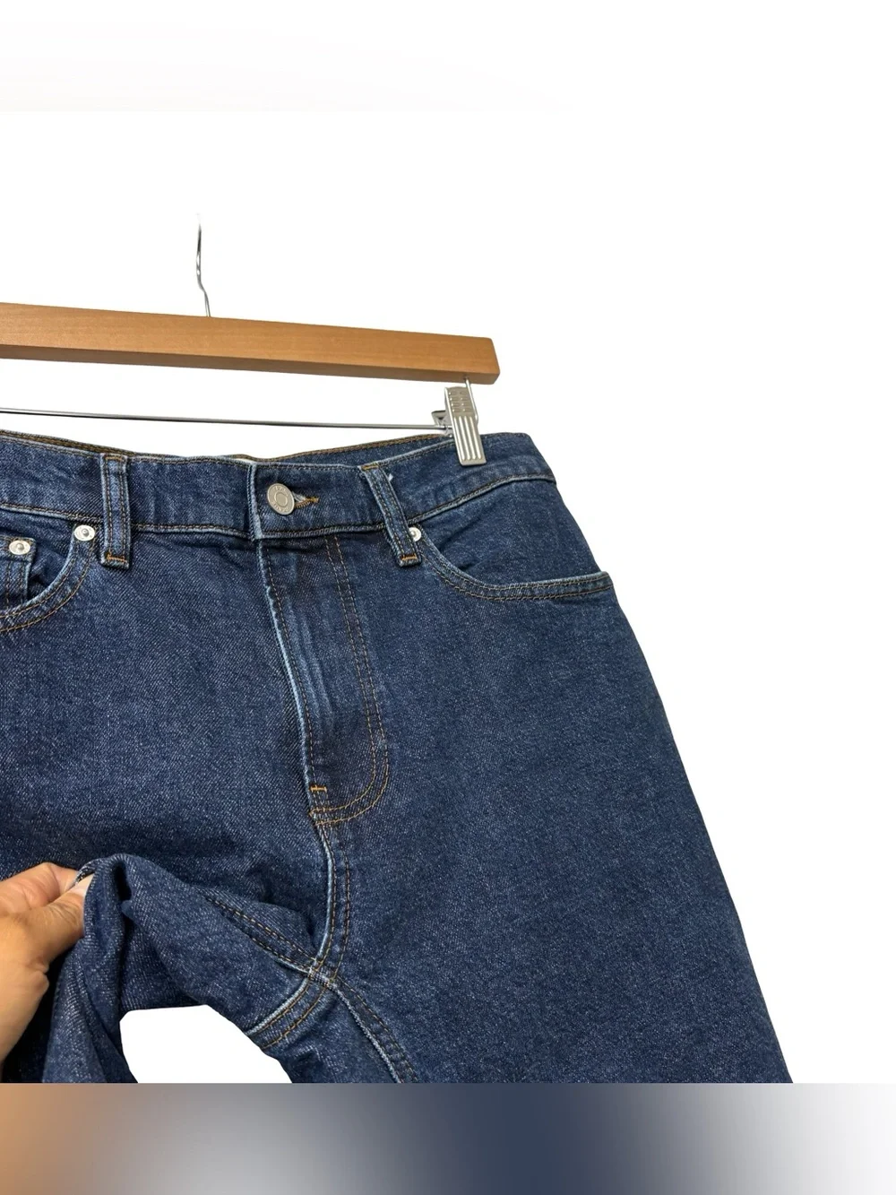 Frame Modern Straight‎ Varsity Blue Jeans Men’s 29x27